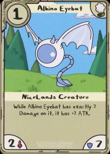 Albino Eyebat