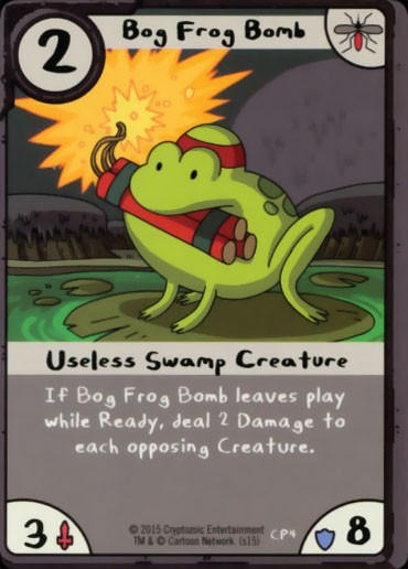 Bog Frog Bomb