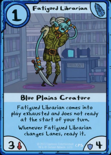 Fatigued Librarian