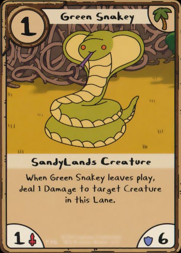 Green Snakey