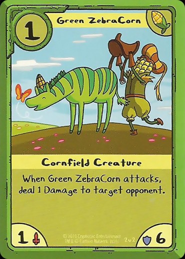 Green ZebraCorn