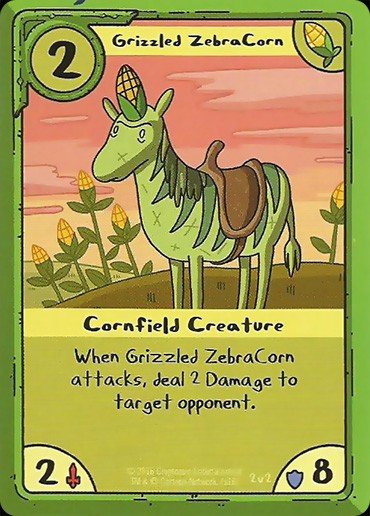 Grizzled ZebraCorn