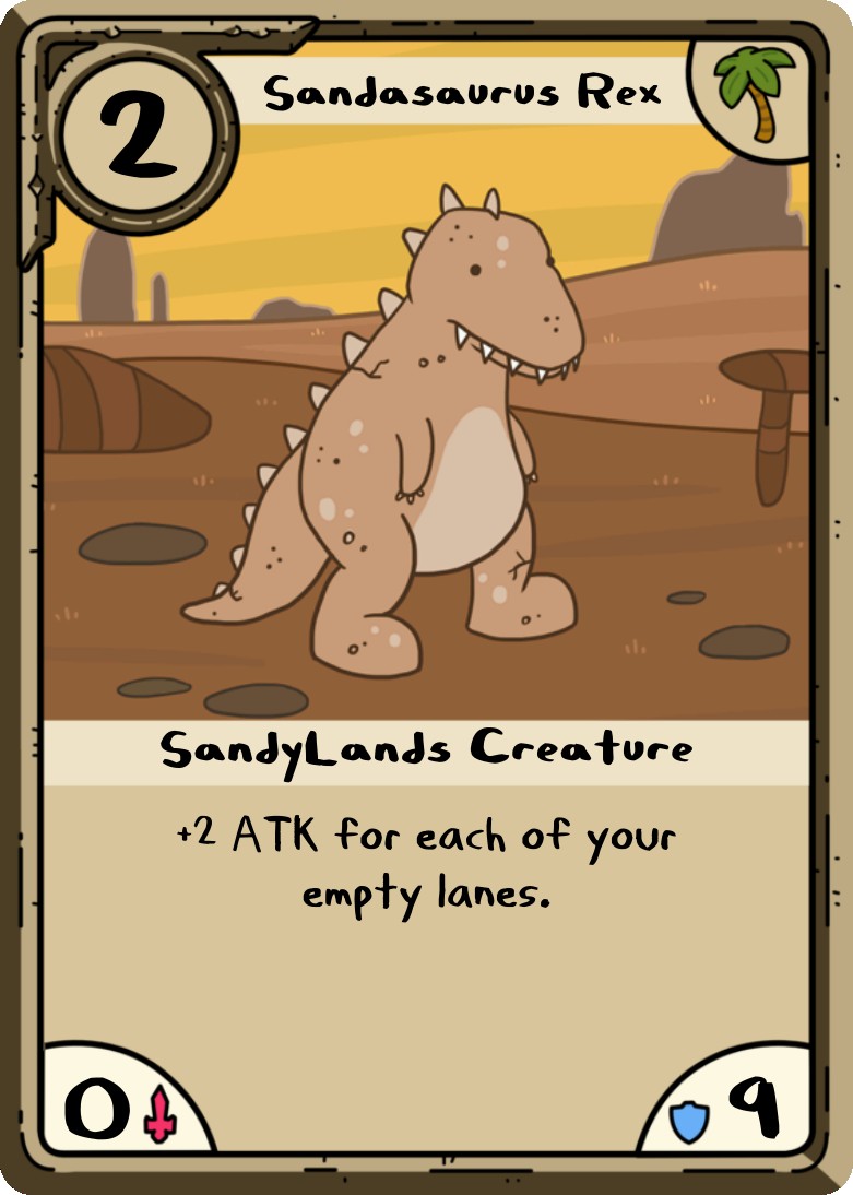 Sandasaurus Rex