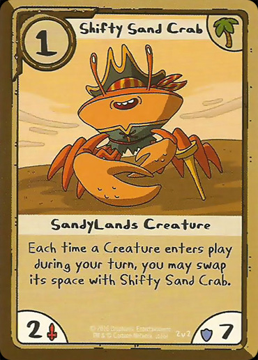 Shifty Sand Crab