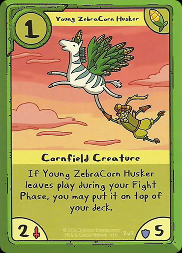 Young ZebraCorn Husker